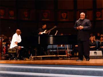 Steven and musicians